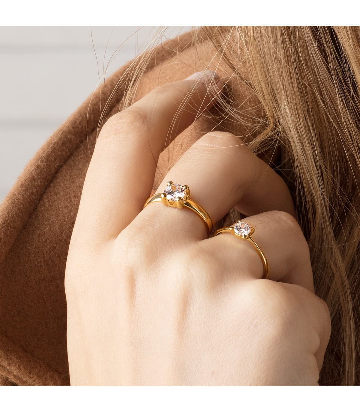 Bague pour Femme Or Jaune Sintra 18K