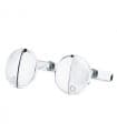 Gemelos Jerome Oro Blanco 18K