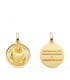 Medalla San Judas Tadeo Oro 18K 16mm Bisel