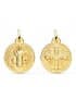 Medaglia di San Benedetto oro giallo 18kt 20mm
