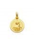 Medaglia San Giacomo Apostolo oro 18kt 14mm