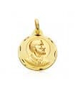 Hl. Franz Xaver Medaille 18K / 750er Gold P2876-317