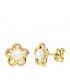Juego Primera Comunión Oro Amarillo 18K Chloe Flor Conjunto Niña