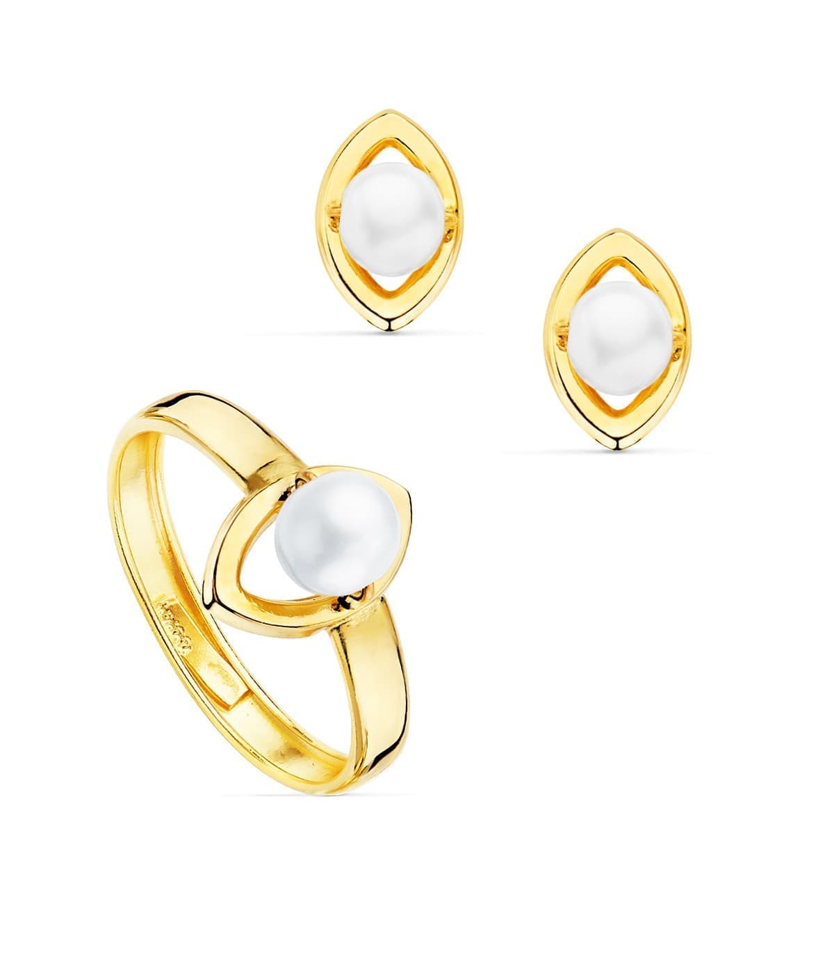 Juego de Comunión Oro Amarillo 18K Chloe Orla
