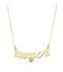 Gargantilla Mujer Oro amarillo 18K Frase "Amor"