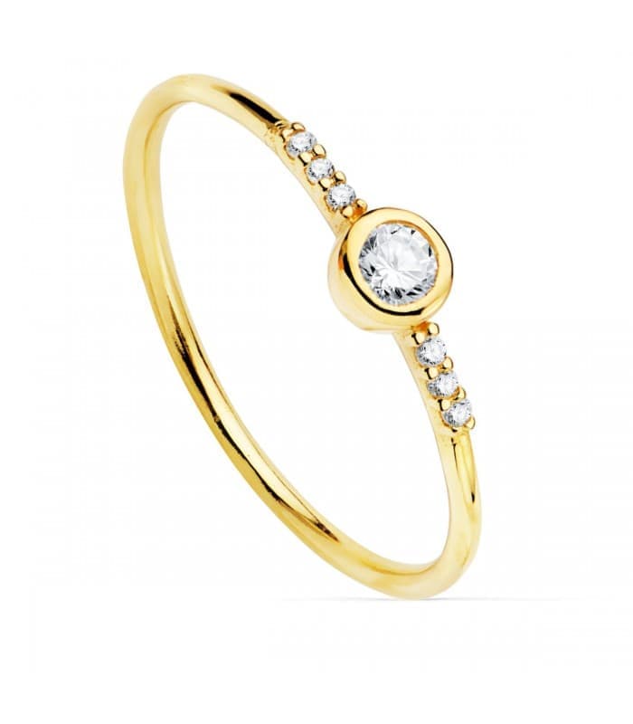 Anello Hayworth Oro giallo 18kt Diamanti 0140 ct