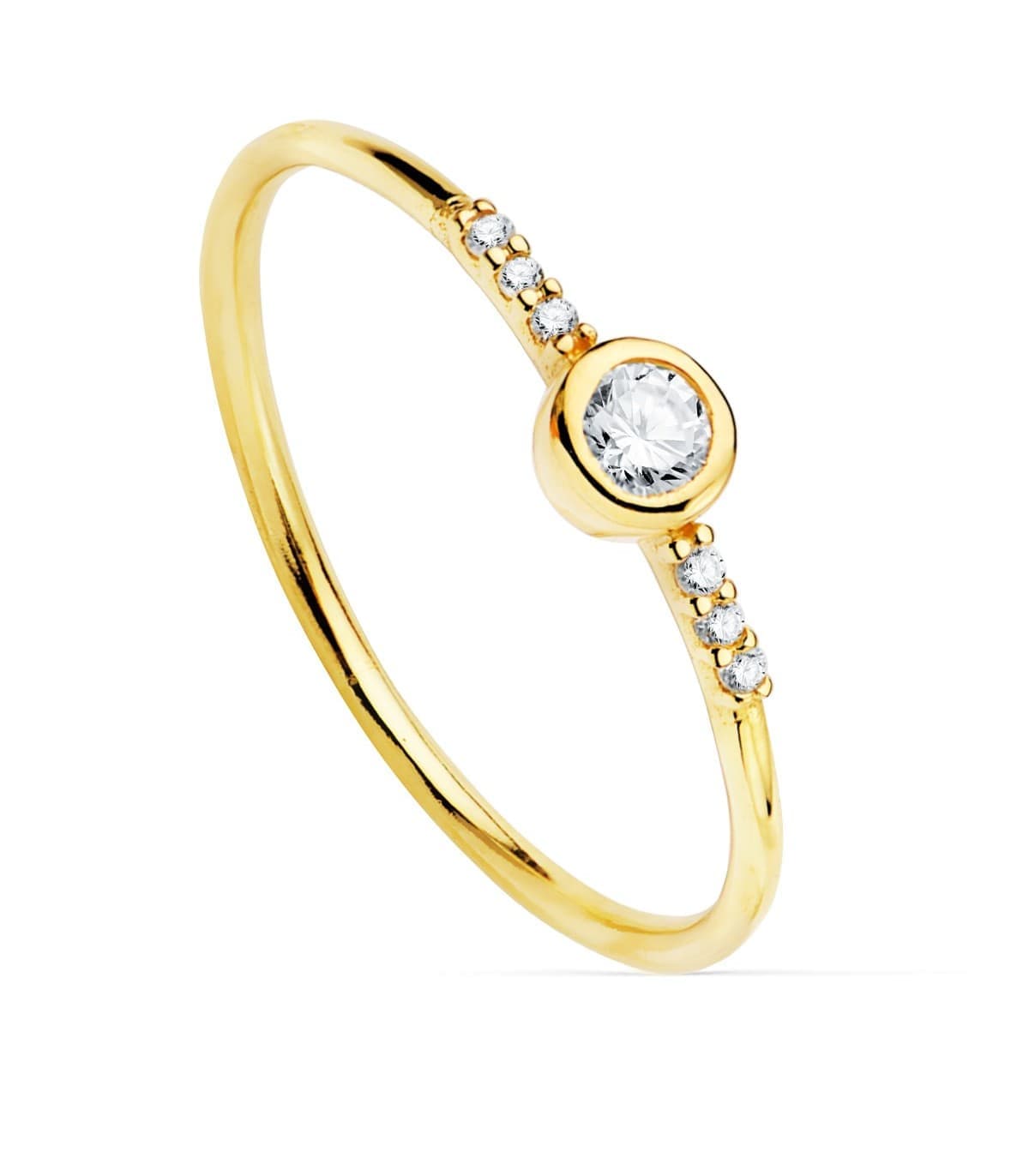 Anello Hayworth Oro giallo 18kt Diamanti 0140 ct