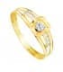 Parure Bijoux Fille Or Jaune 18K Fleur. Set de bijoux