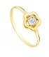 Sortija niña Comunión Micaela Oro 18K Flor