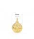 Escapulario San Benito Oro amarillo 18K 12mm medalla religiosa