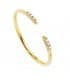 Anillo Leigh Oro Amarillo 18K Diamantes 0.030 Qts.