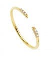 Anello Leigh Oro giallo 18kt Diamanti 0.030 ct