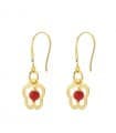 Ohrringe 750 Gold 15356 Blume