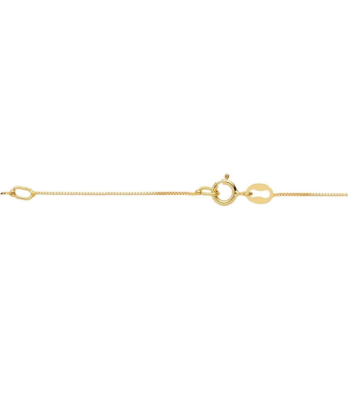 Collar Oro Amarillo 18K Barra Pincho