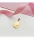 Medalla católica Comunión Oro 18K Virgen niña Nácar Gota joya personalizada colgante regalo