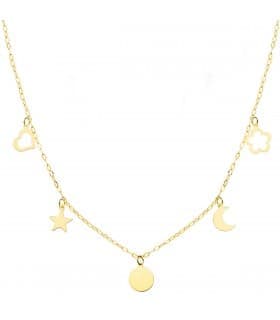 Collar Mujer Dream Oro Amarillo 18K 42 cm