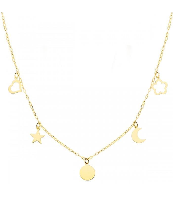 Collar Mujer Dream Oro Amarillo 18K 42 cm