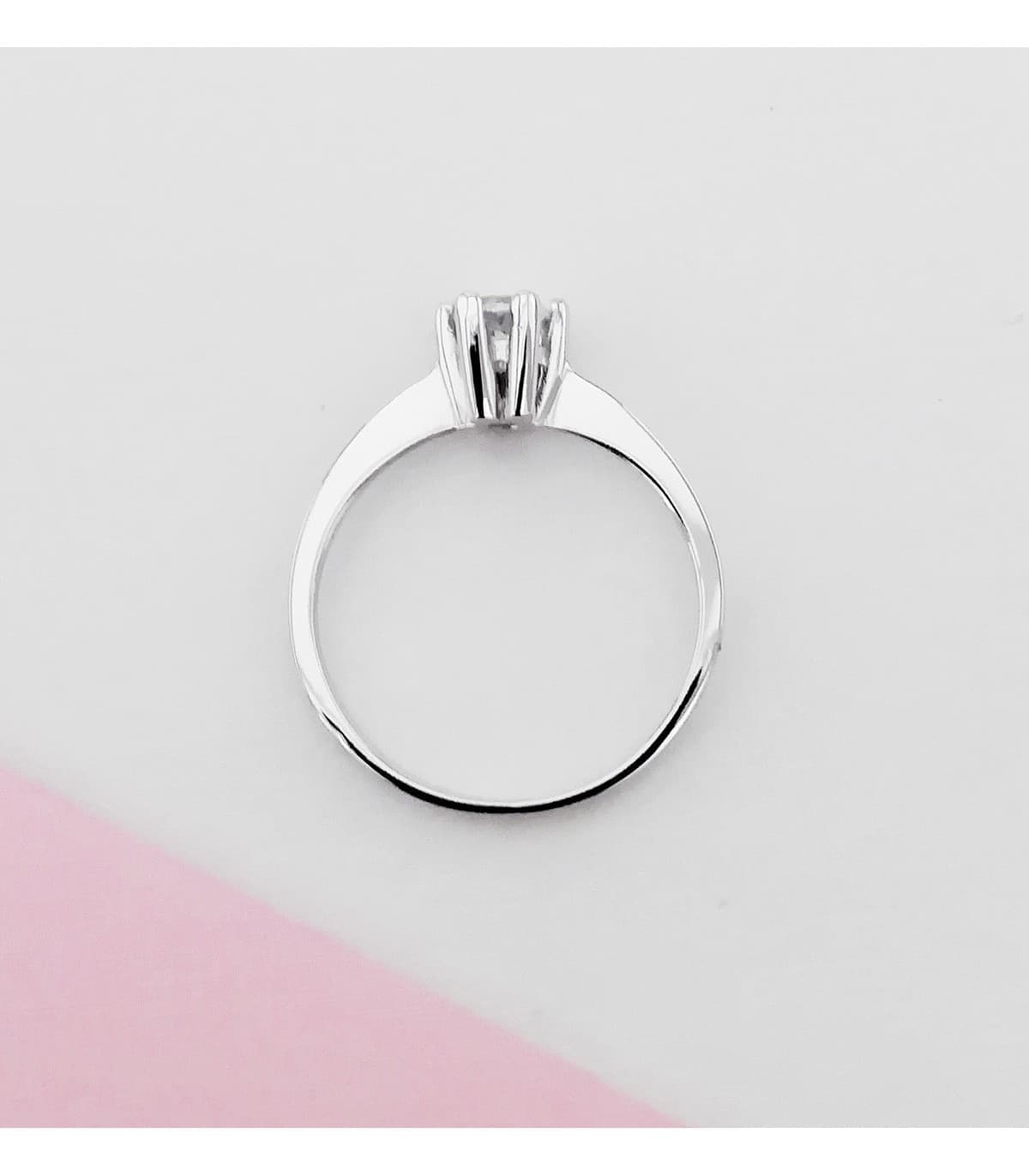 Verlobungsring Weißgold 18K • Juwelier ALDA, online kaufen – Modell SALVATORE