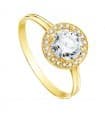 Damenring Gelbgold 18K 20719-2-OA