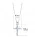 Gargantilla Cruz Diamante 0.050 Qtes. OB 18K