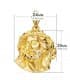 Colgante Cristo Murillo Oro Amarillo 18K 25 mm