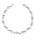 Pulsera Riviere Diamantes 0.240 Qts. Oro Blanco 18K