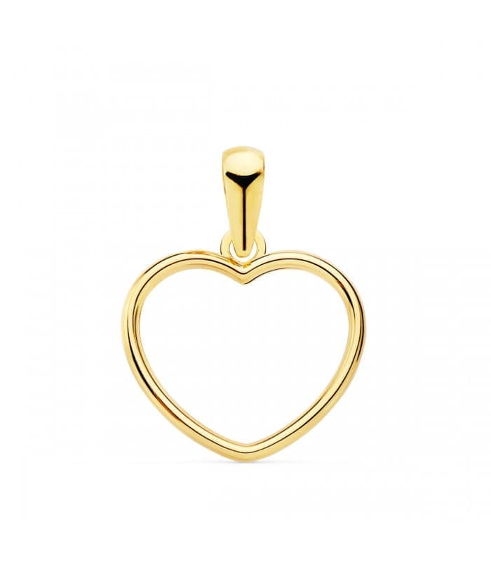 Ciondolo Suli oro giallo 18kt Cuore - Regalo San Valentino Donna