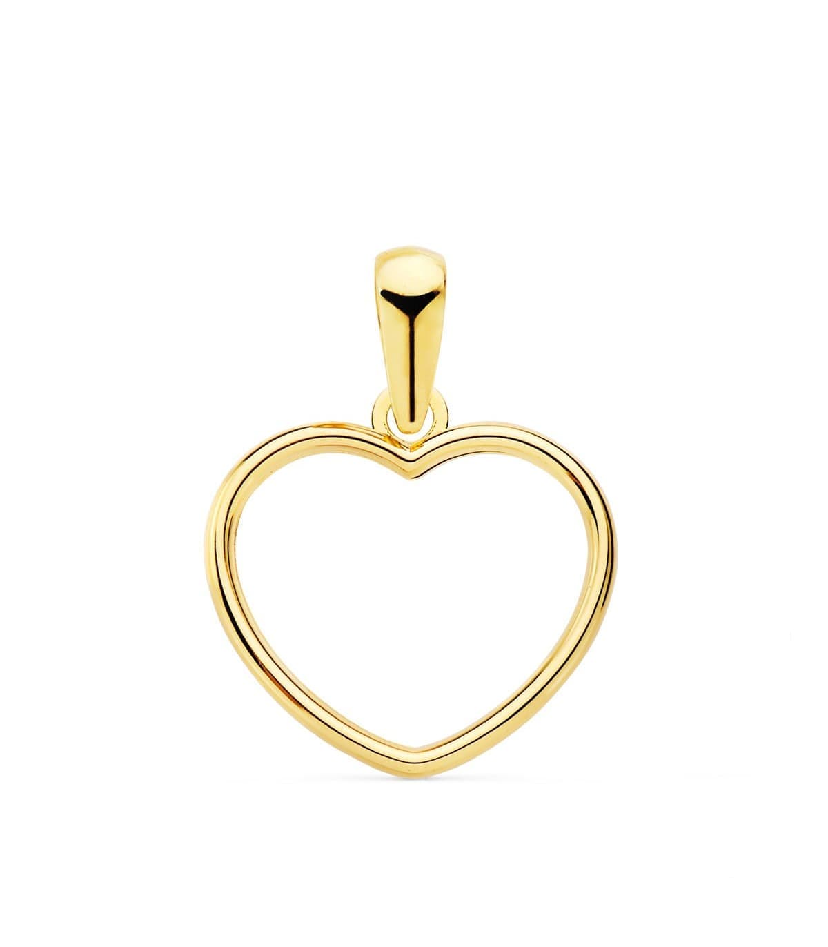 Ciondolo Suli oro giallo 18kt Cuore - Regalo San Valentino Donna