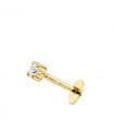 Piercing Stud Griffe Or Jaune 18K