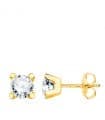 Pendientes Oro Amarillo Georgina 18K