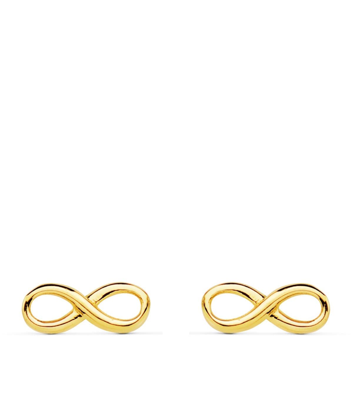 Ohrringe Infinity Damen 750 Gold 21138, mit Unendlich-Motiv 8 mm