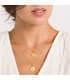Pendentif Zodiaque Balance sculpté 18 Carats 13mm