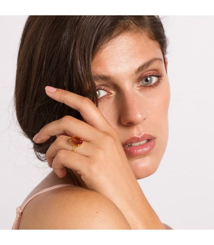 Sortija Phoenix Oro Amarillo 18K Alejandrita