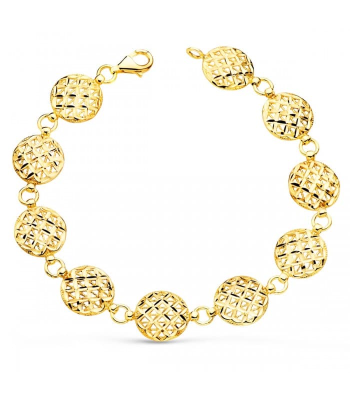 Pulsera Mujer Ivet Oro Amarillo 18K