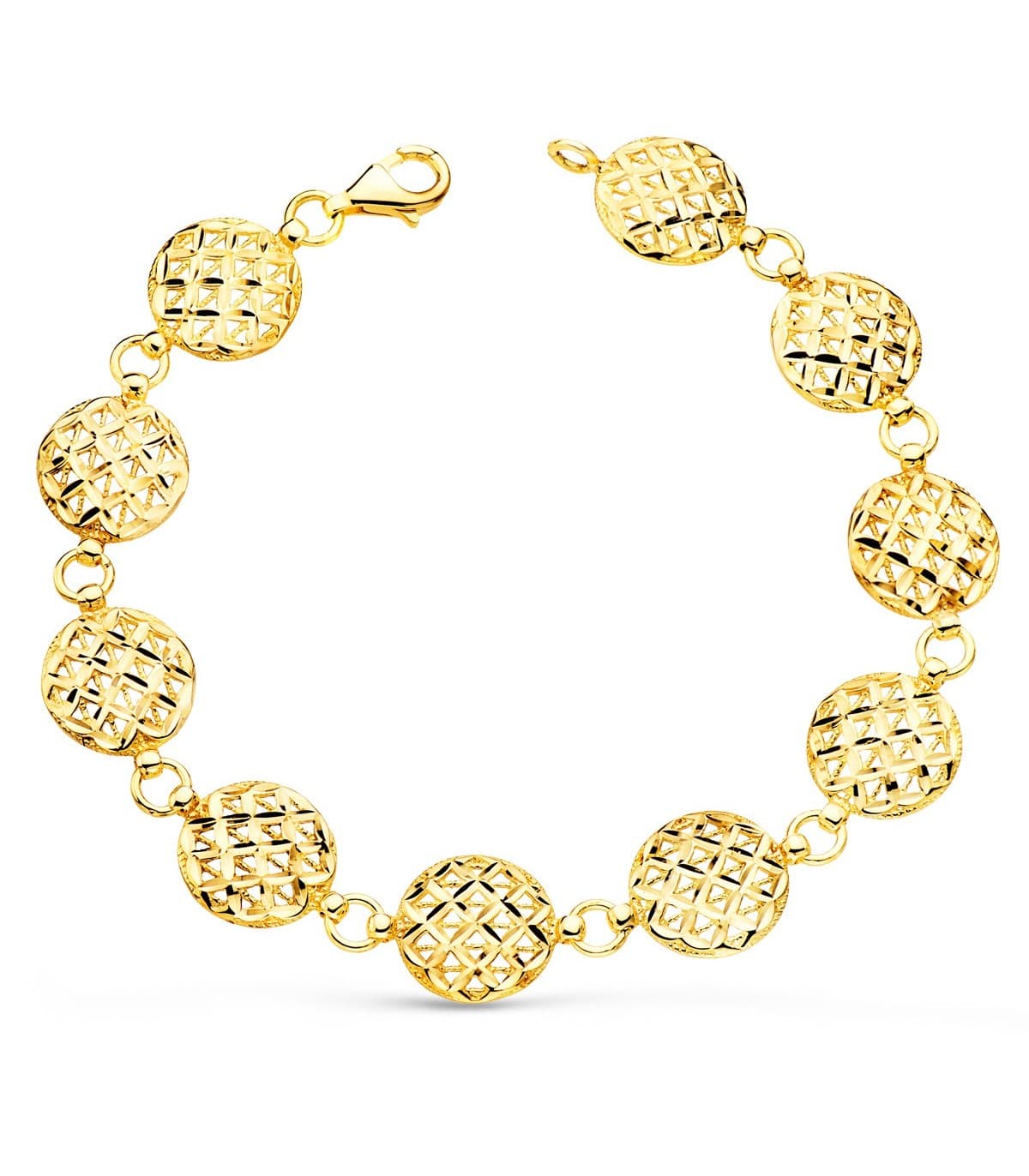 Pulsera Mujer Ivet Oro Amarillo 18K