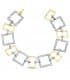 Pulsera Mujer Oro Bicolor 18K Erica