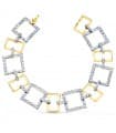 Pulsera Mujer Oro Bicolor 18K Erica