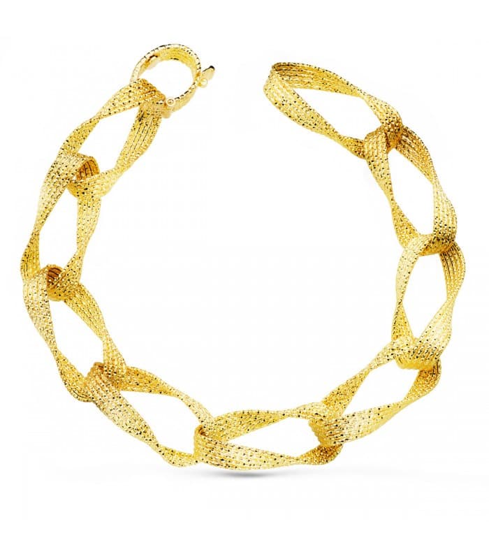 Pulsera Mujer Oro Amarillo 18K Gospel