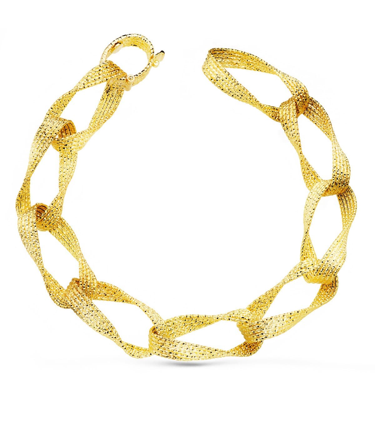 Pulsera Mujer Oro Amarillo 18K Gospel