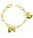 Pulsera Mujer Oro Amarillo 18K Mango