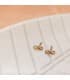 Ohrringe Infinity Damen 750 Gold 21138, mit Unendlich-Motiv 8 mm | Ohrschmuck