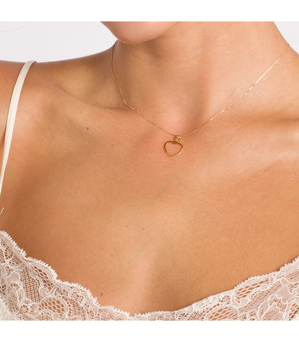Ciondolo Suli oro giallo 18kt Cuore - Regalo San Valentino Donna