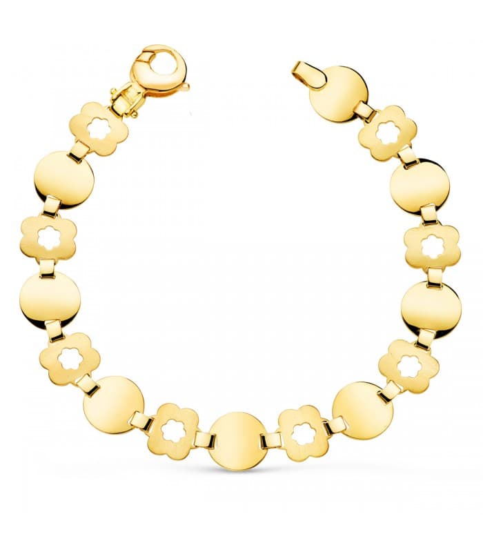 Pulsera Mujer Oro Amarillo 18K Mandy