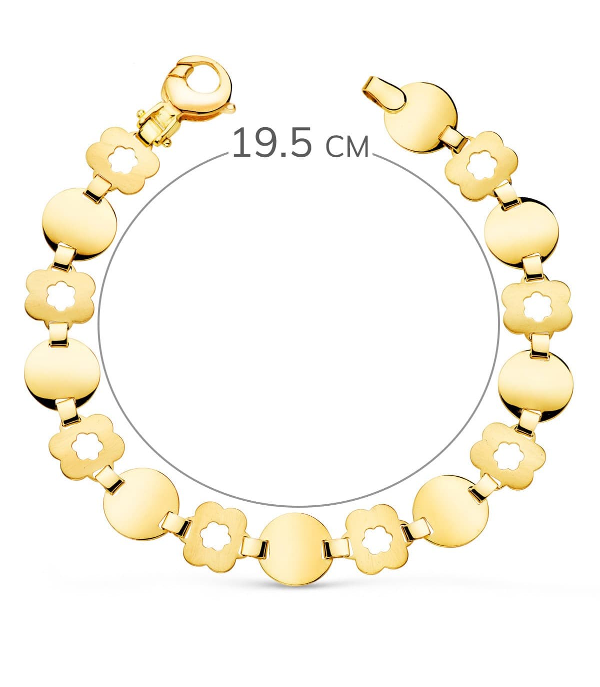 Pulsera Mujer Oro Amarillo 18K Mandy