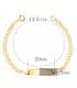Esclava Bebé Oro Amarillo 18K Hungarina 13.5 cm