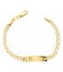 Esclava Bebé Oro Amarillo 18K Hungarina Oso 13 cm