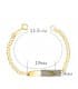 Gourmette Bébé Or Jaune 18K Hongroise 11.5 cm
