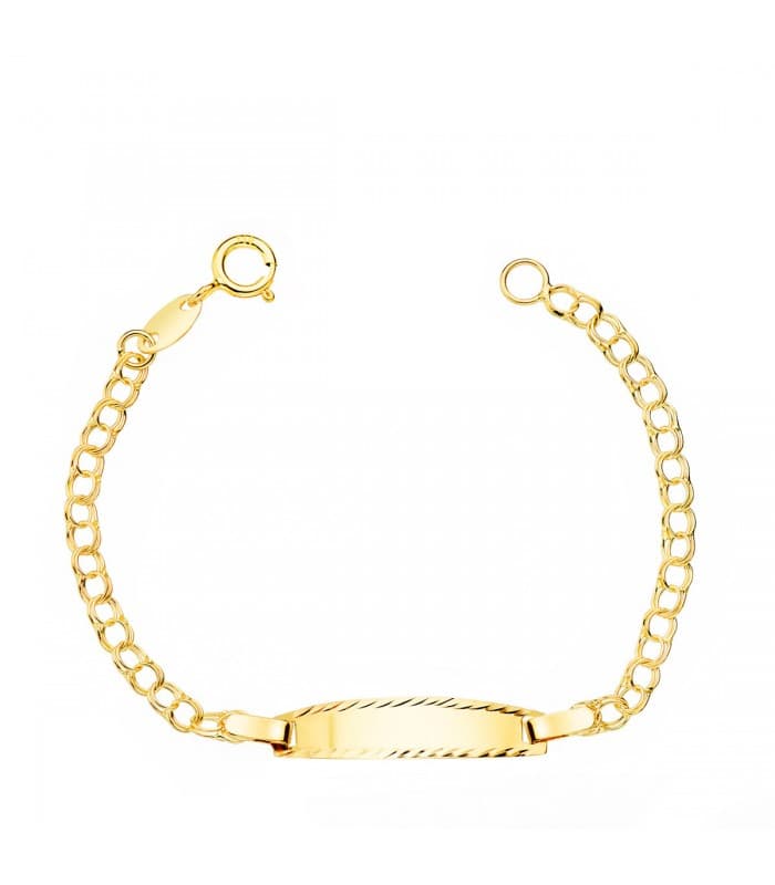 Esclava Bebé Oro Amarillo 18K Hungarina 11.5 cm