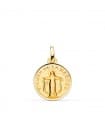 Medaille aus 18K Gold Jungfrau Maria P2933-016