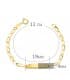 Esclava Bebé Oro Amarillo 18K Bilbao Brillo 12 cm